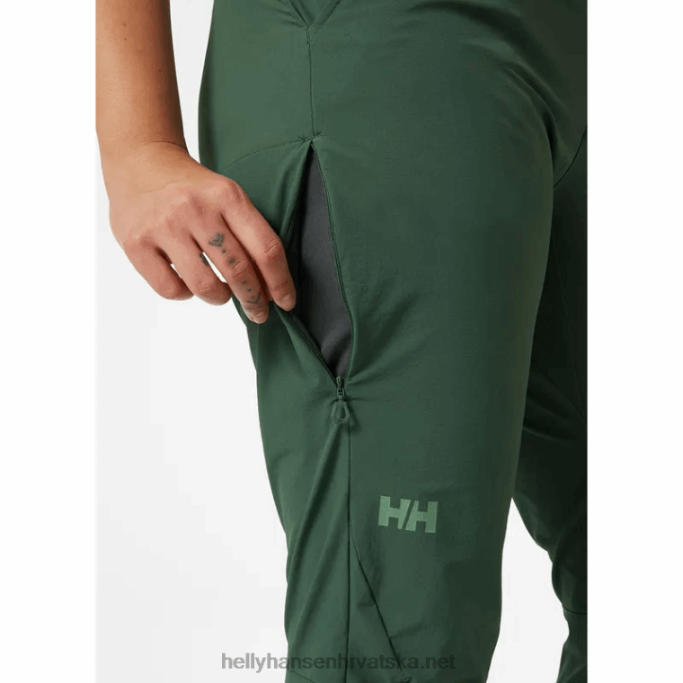 J0HV1754 ženske brona softshell hlače žene Helly-Hansen crno
