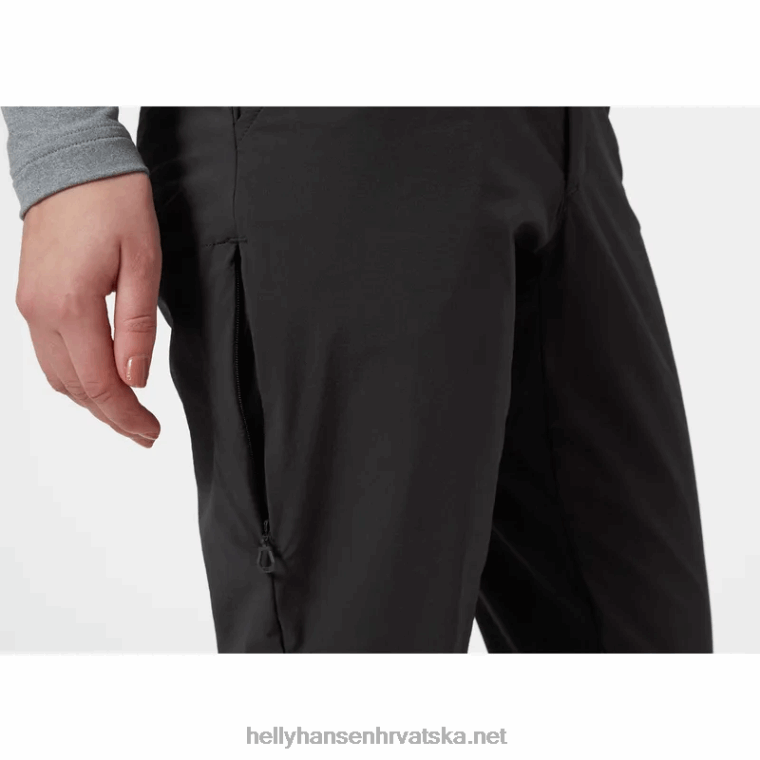 J0HV1756 ženske brona softshell hlače žene Helly-Hansen duboki čelik