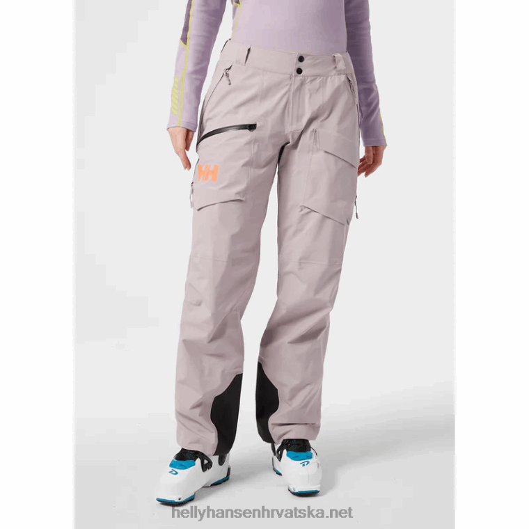J0HV1761 ženske aurora infinity shell skijaške hlače žene Helly-Hansen smrvljena gra