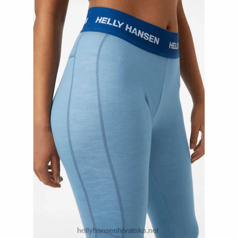 J0HV1876 ženske lagane hlače lifa merino 2-u-1 žene Helly-Hansen crno