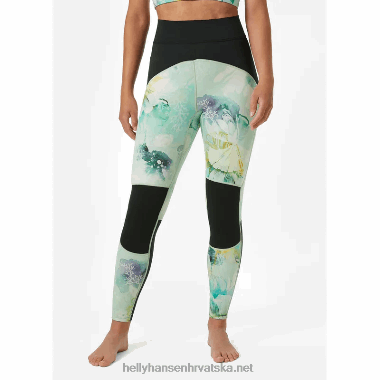 J0HV2724 ženske tajice za vodu 2.0 žene Helly-Hansen mornarska pruga/bijela