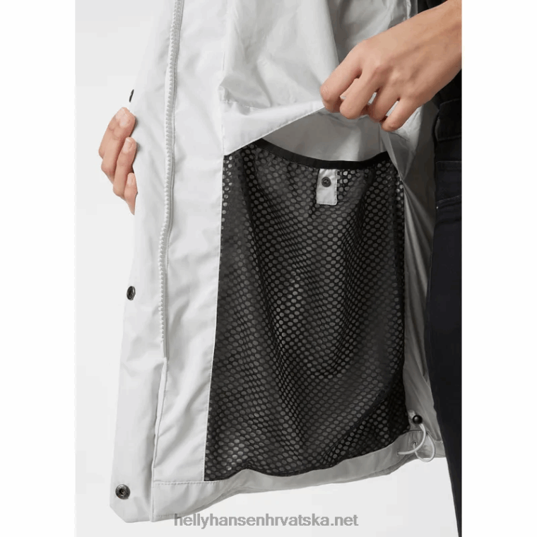 J0HV1596 ženska puhasta parka bouvet žene Helly-Hansen crno