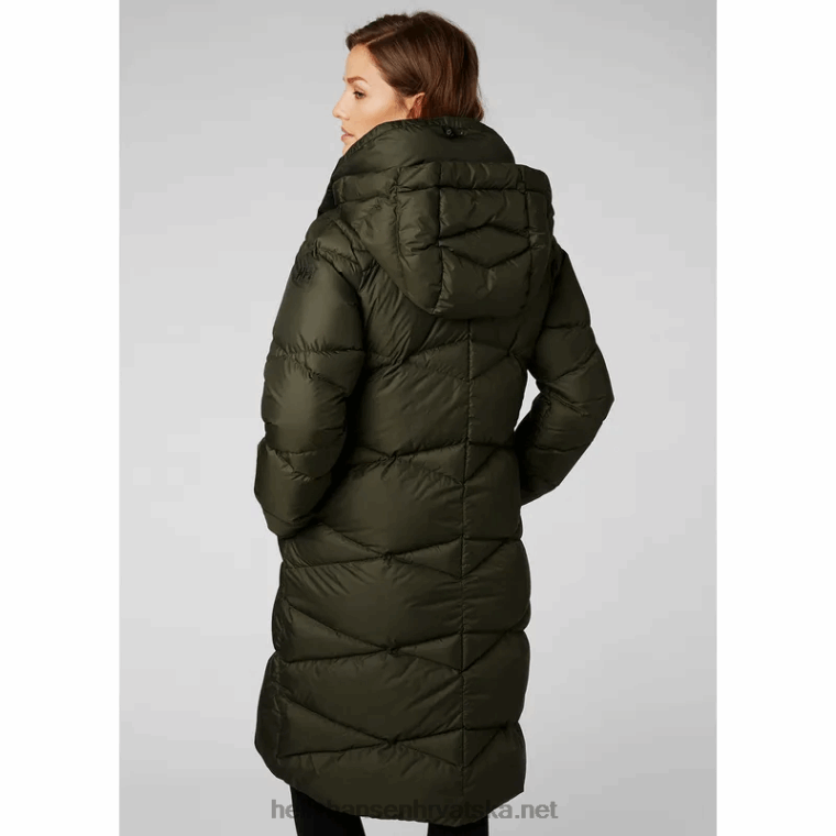 J0HV1598 ženski kaput od tundre žene Helly-Hansen crno