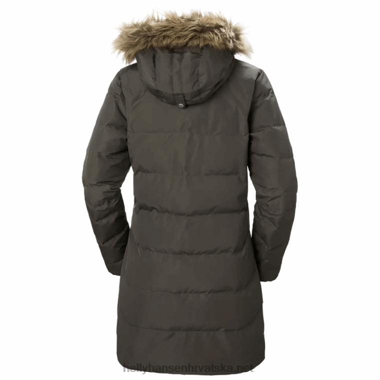 J0HV1603 ženska puhasta parka aden žene Helly-Hansen Crvena