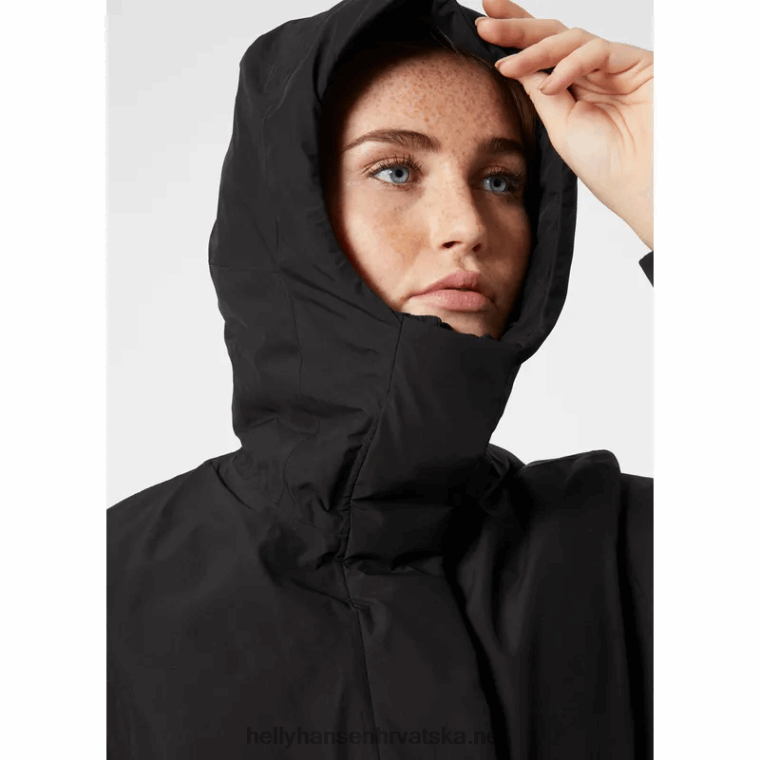J0HV1608 ženski urbani profesionalni kaputić žene Helly-Hansen melo siva