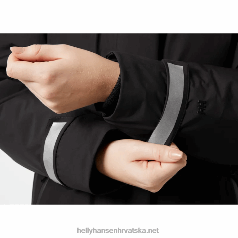 J0HV1608 ženski urbani profesionalni kaputić žene Helly-Hansen melo siva