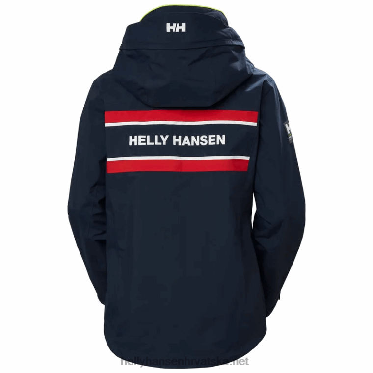 J0HV1317 ženska Salholm jakna za jedrenje žene Helly-Hansen bijela