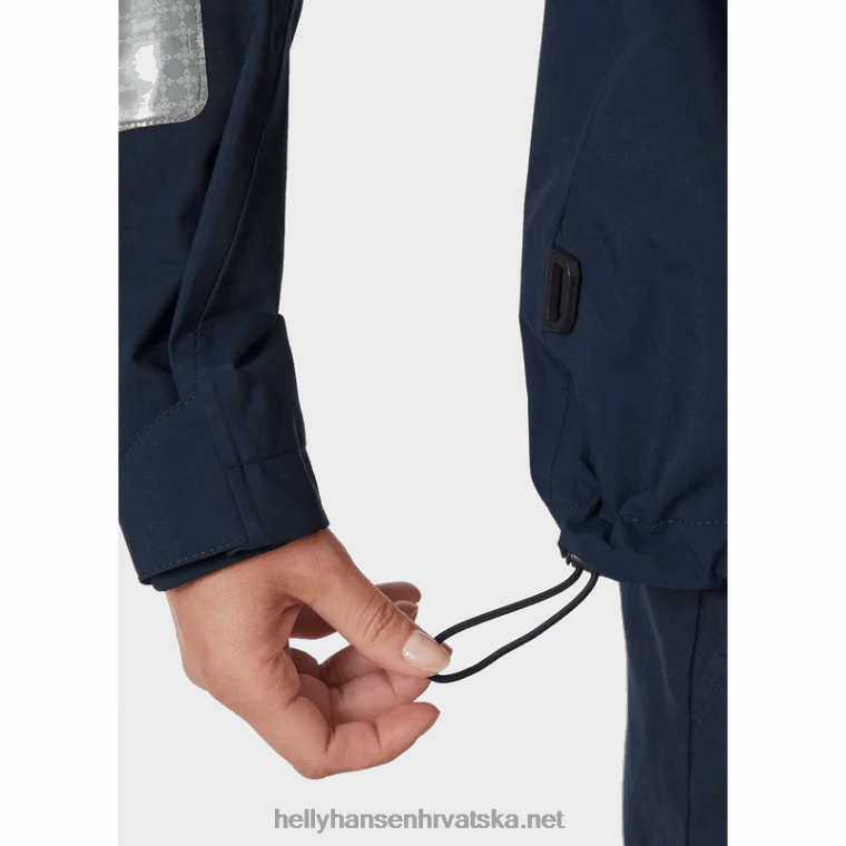 J0HV1317 ženska Salholm jakna za jedrenje žene Helly-Hansen bijela