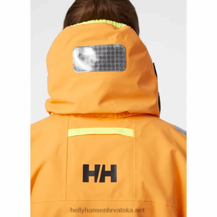 J0HV1319 ženska jakna za jedrenje skagen offshore žene Helly-Hansen terakota