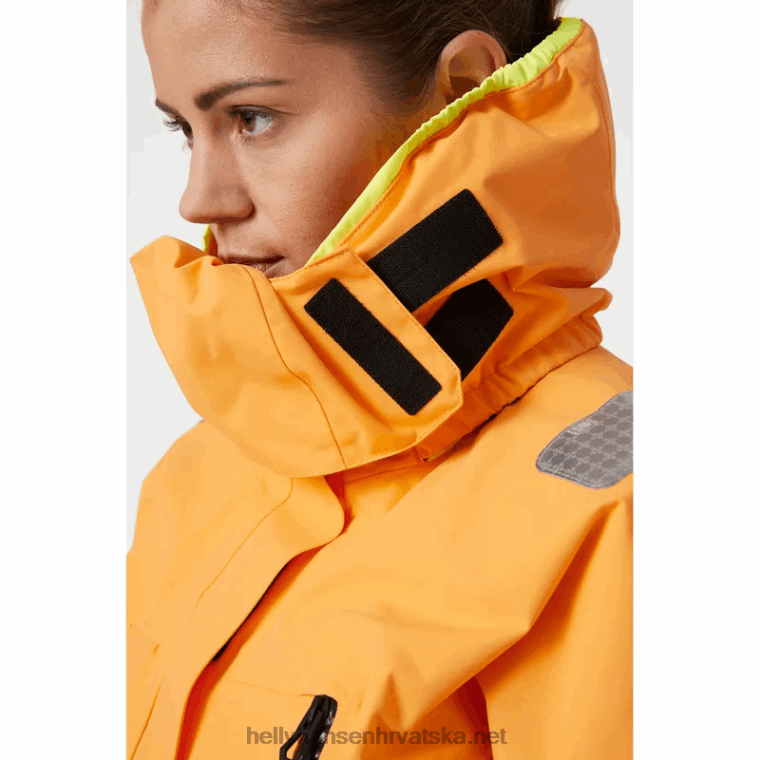J0HV1319 ženska jakna za jedrenje skagen offshore žene Helly-Hansen terakota