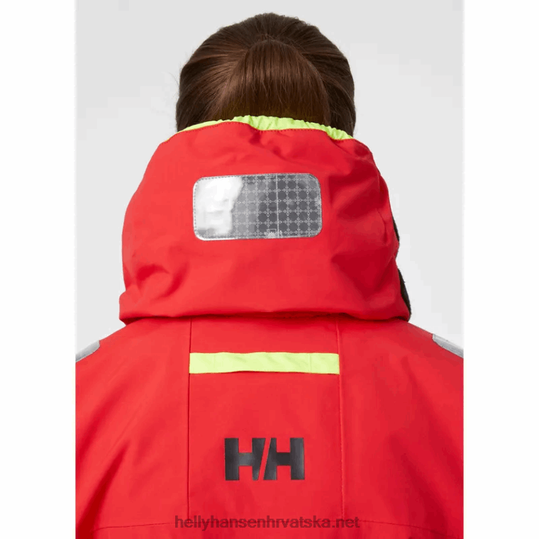 J0HV1320 ženska jakna za jedrenje skagen offshore žene Helly-Hansen narančasta s