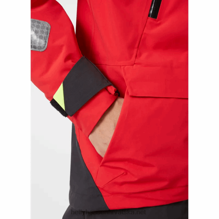 J0HV1320 ženska jakna za jedrenje skagen offshore žene Helly-Hansen narančasta s