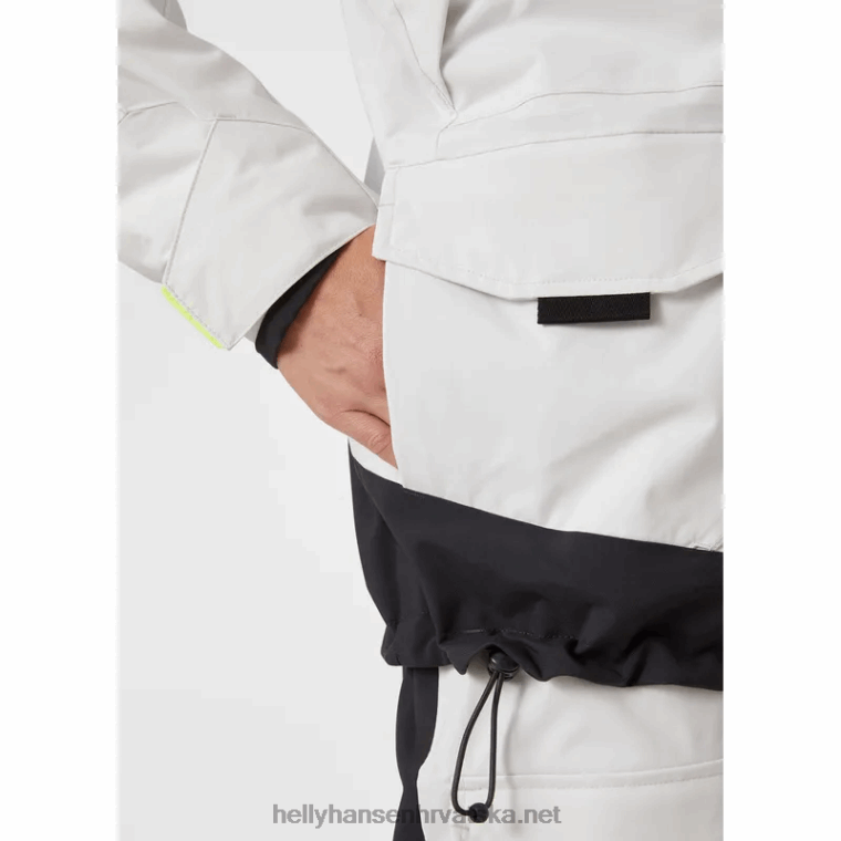 J0HV1324 ženska jakna za obalno jedrenje od soli žene Helly-Hansen upozorenje crveno