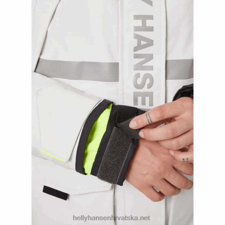 J0HV1324 ženska jakna za obalno jedrenje od soli žene Helly-Hansen upozorenje crveno