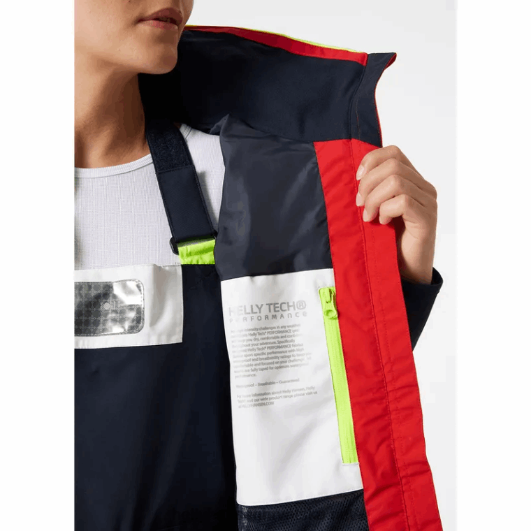 J0HV1332 ženska jakna za jedrenje newport regatta žene Helly-Hansen svijetlo plava