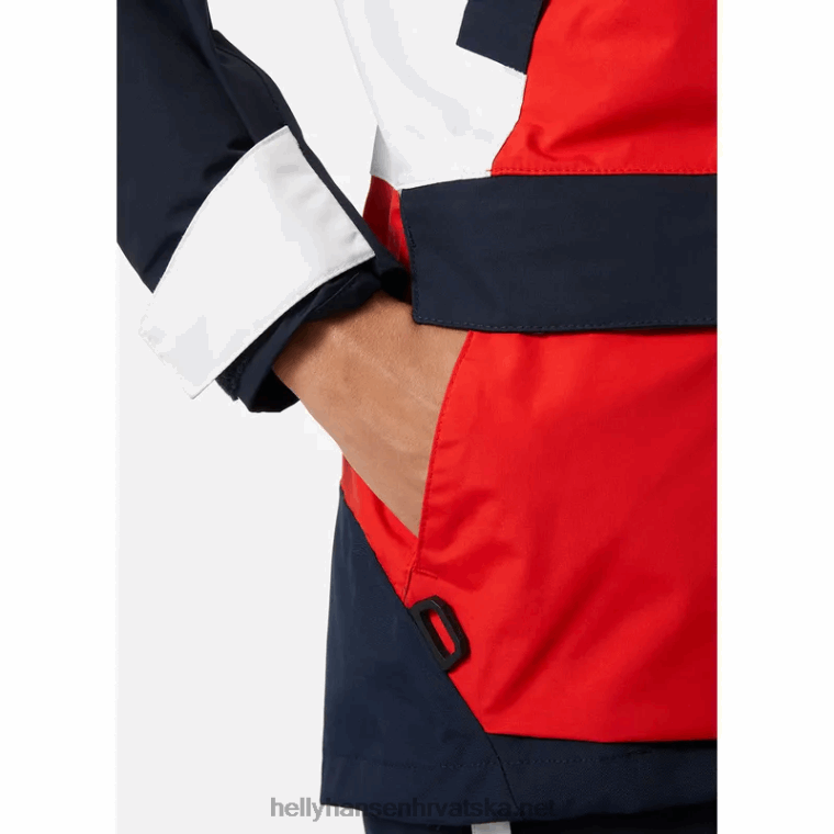 J0HV1334 ženska jakna za obalno jedrenje Newport žene Helly-Hansen terakota