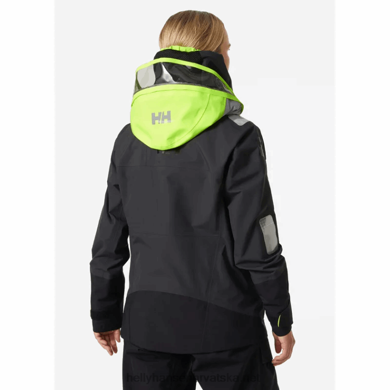 J0HV1336 ženska jakna za jedrenje aegir race 2.0 žene Helly-Hansen upozorenje crveno