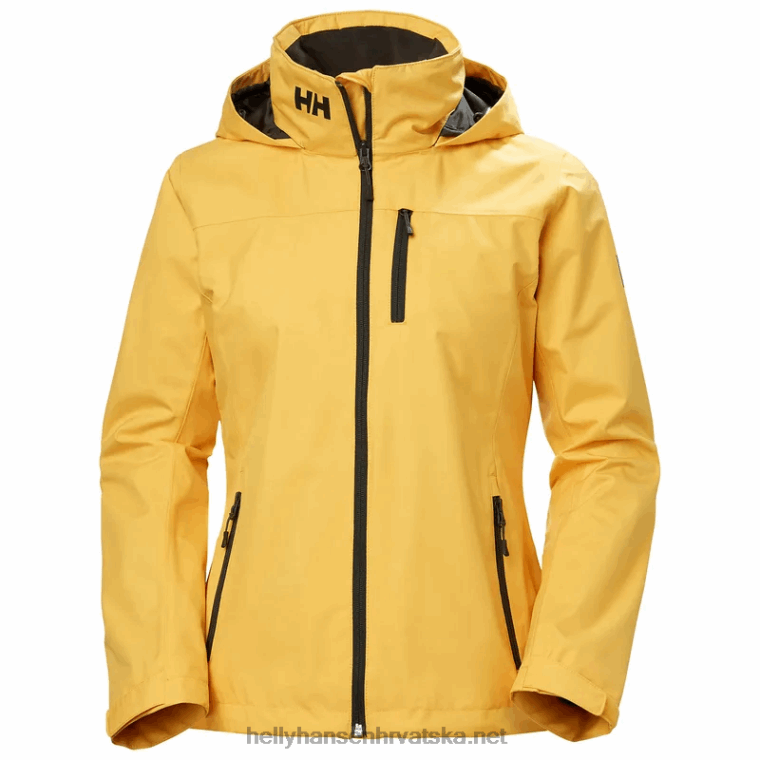 J0HV1337 ženska srednjeslojna jakna s kapuljačom žene Helly-Hansen ebanovina