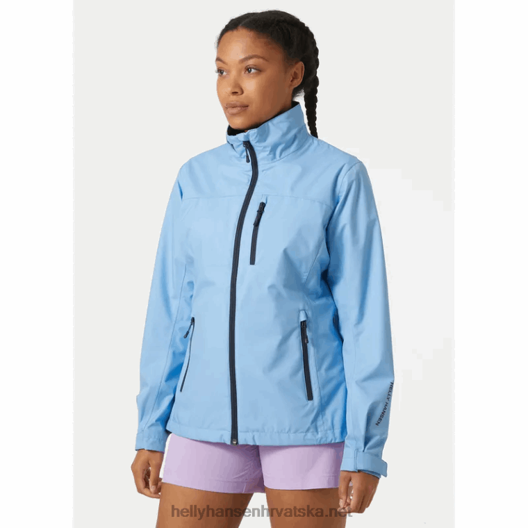 J0HV1361 ženska jakna za jedrenje za posadu žene Helly-Hansen upozorenje crveno