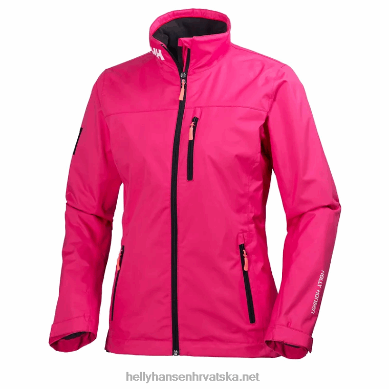 J0HV1361 ženska jakna za jedrenje za posadu žene Helly-Hansen upozorenje crveno