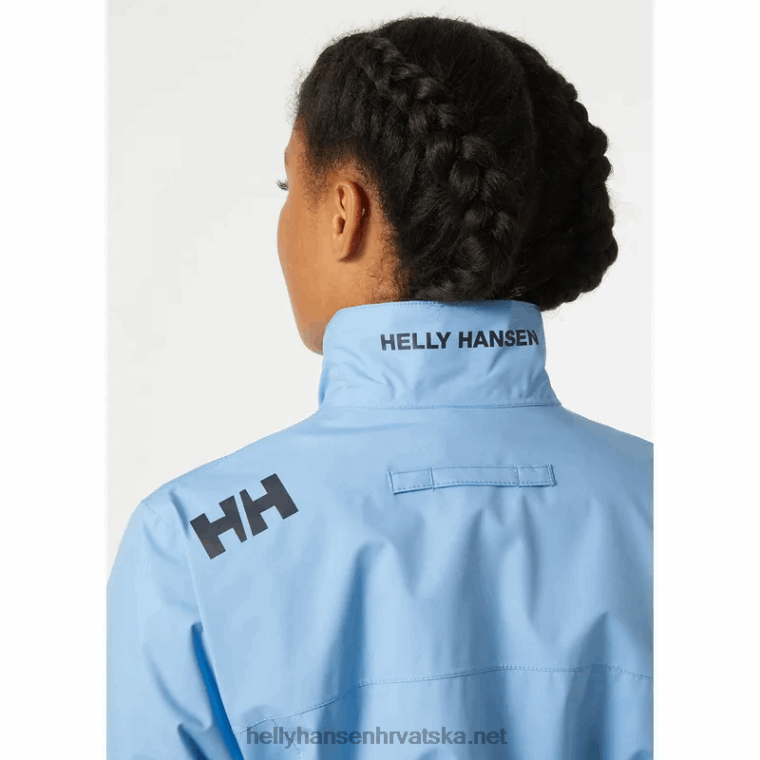 J0HV1361 ženska jakna za jedrenje za posadu žene Helly-Hansen upozorenje crveno