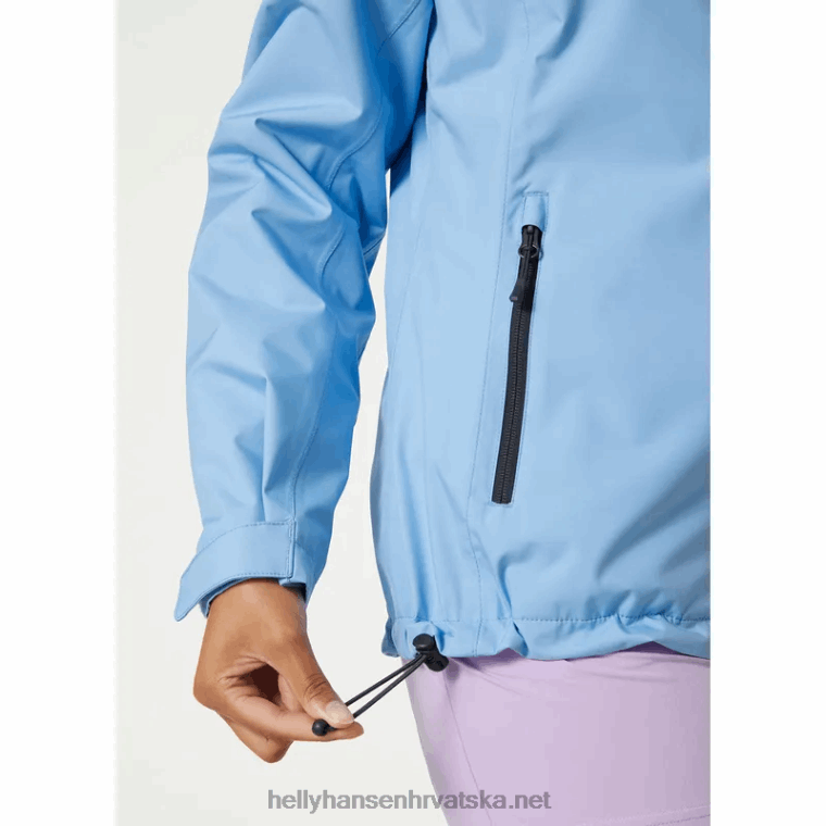 J0HV1361 ženska jakna za jedrenje za posadu žene Helly-Hansen upozorenje crveno