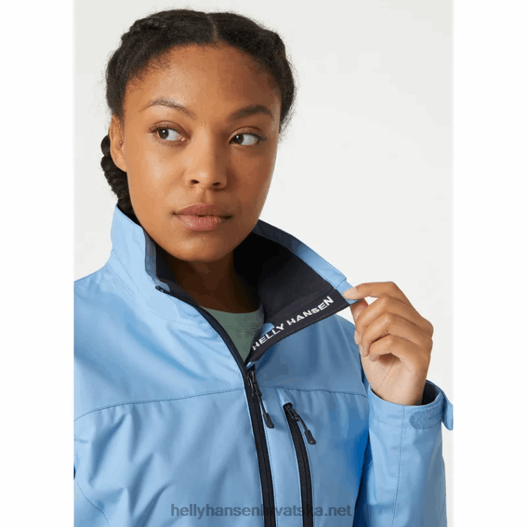 J0HV1361 ženska jakna za jedrenje za posadu žene Helly-Hansen upozorenje crveno