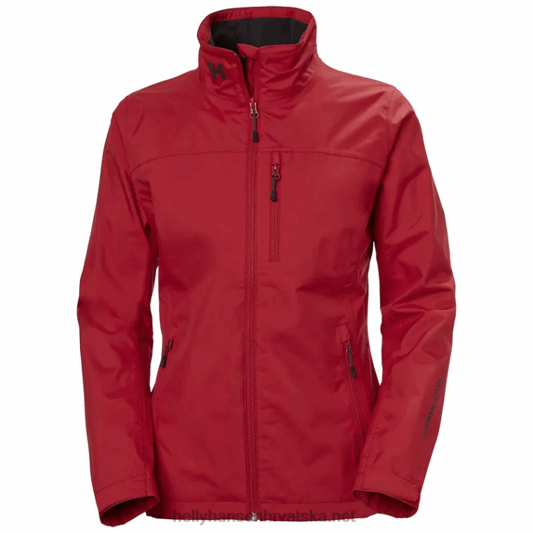 J0HV1365 ženska jakna za jedrenje za posadu žene Helly-Hansen bijela