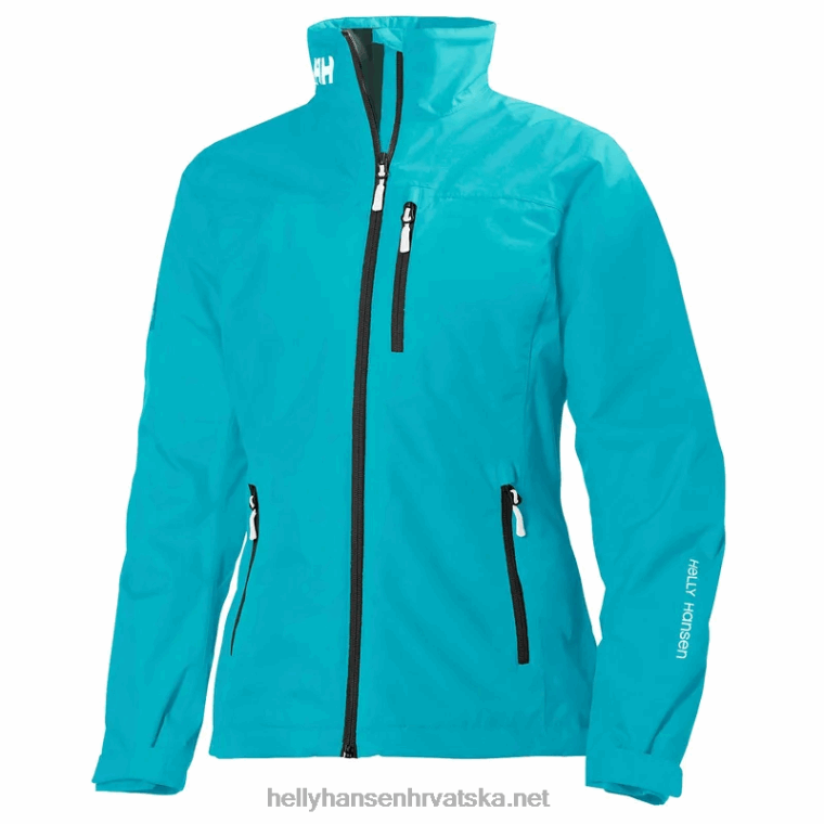 J0HV1367 ženska jakna za jedrenje za posadu žene Helly-Hansen crno