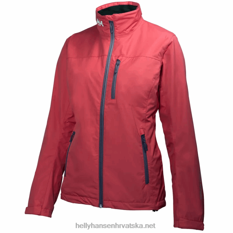 J0HV1367 ženska jakna za jedrenje za posadu žene Helly-Hansen crno