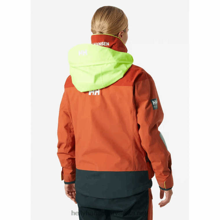J0HV1372 ženska jakna za obalno jedrenje Pier 3.0 žene Helly-Hansen mornarica