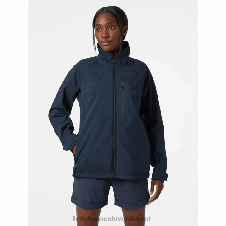 J0HV1377 ženska jakna za jedrenje hp racing žene Helly-Hansen bijela