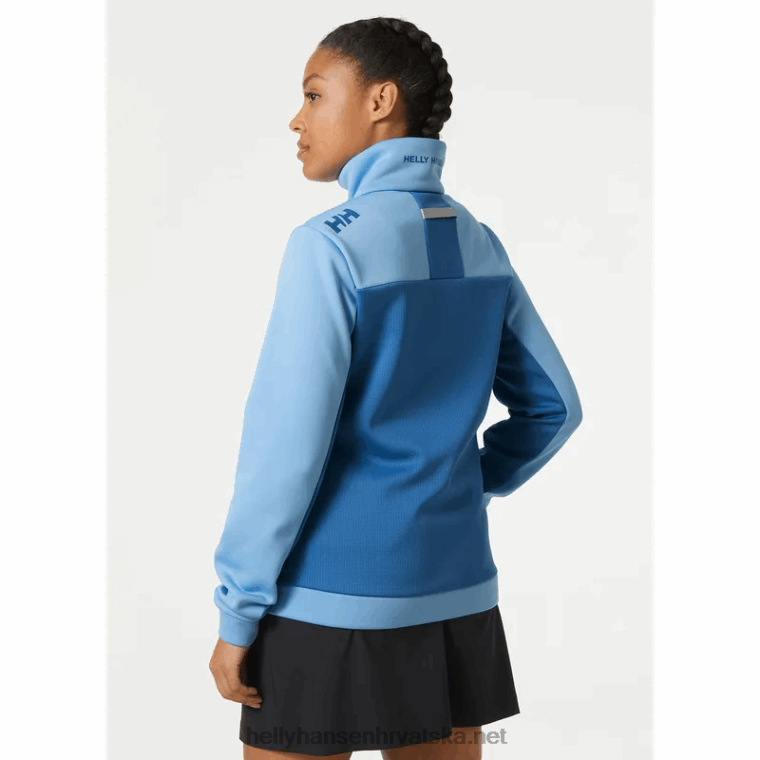J0HV1378 ženska crew jakna od flisa žene Helly-Hansen mornarica