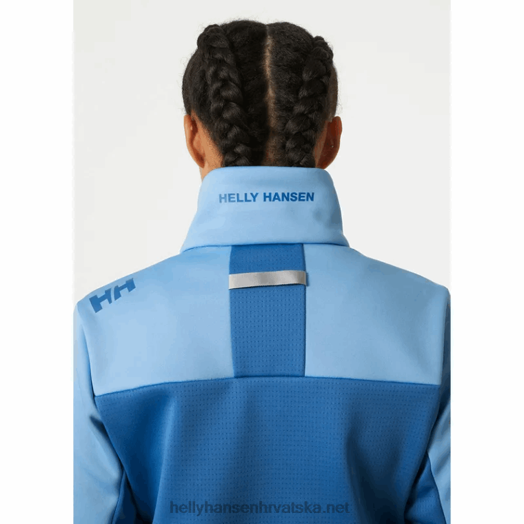 J0HV1378 ženska crew jakna od flisa žene Helly-Hansen mornarica
