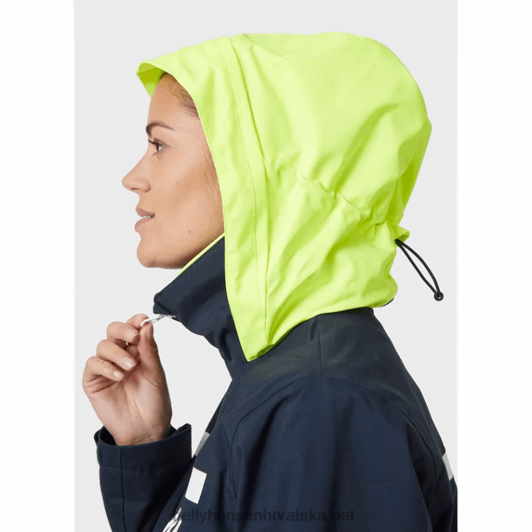 J0HV1387 ženska navigacijska jakna za jedrenje žene Helly-Hansen bijela