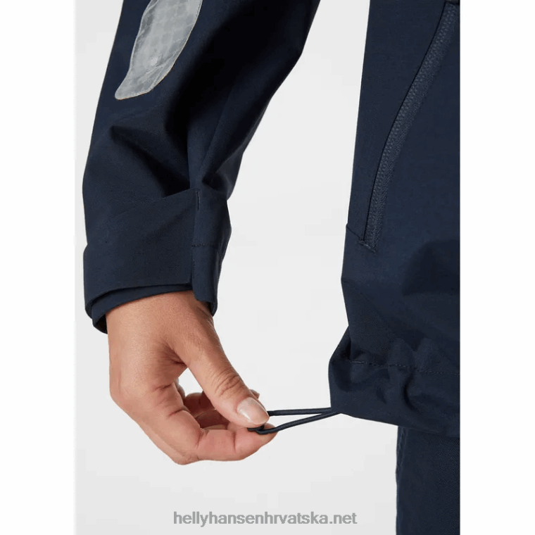 J0HV1387 ženska navigacijska jakna za jedrenje žene Helly-Hansen bijela