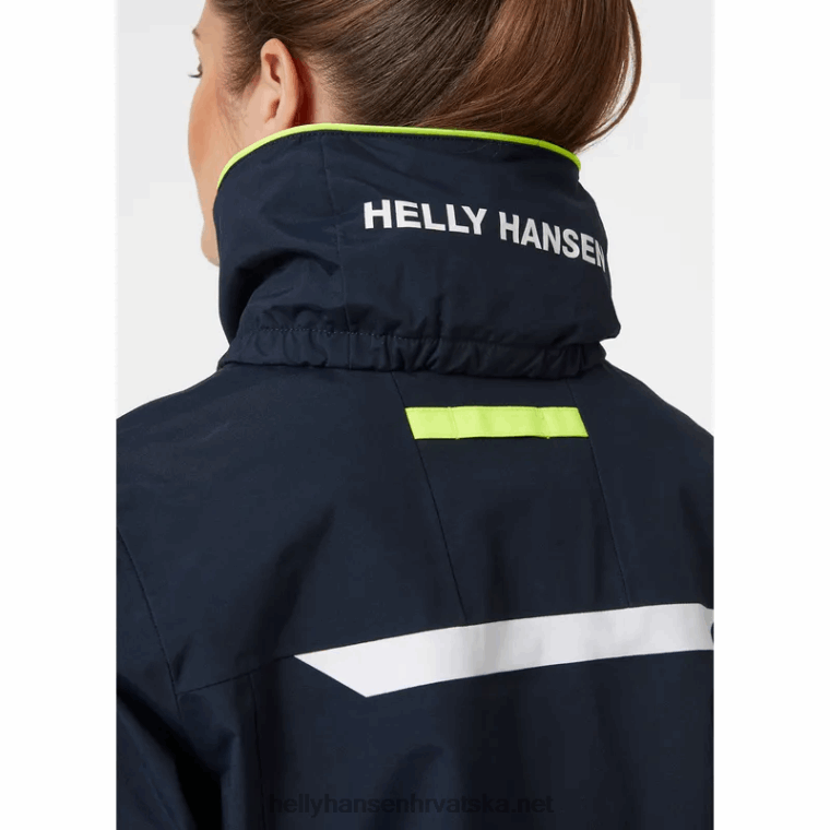 J0HV1387 ženska navigacijska jakna za jedrenje žene Helly-Hansen bijela
