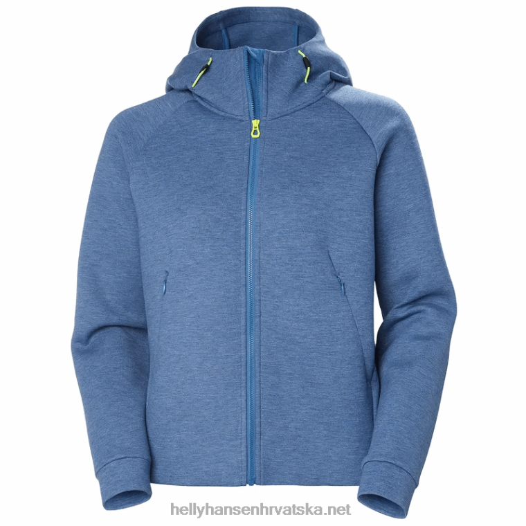 J0HV1881 ženska jakna za jedrenje hp ocean 2.0 s punim patentnim zatvaračem žene Helly-Hansen crno