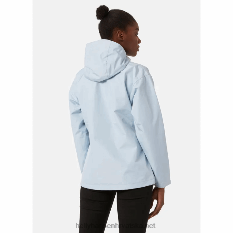 J0HV1520 ženska kišna jakna sedam j žene Helly-Hansen breskva jeka