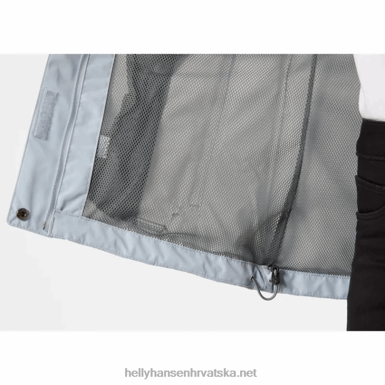 J0HV1520 ženska kišna jakna sedam j žene Helly-Hansen breskva jeka
