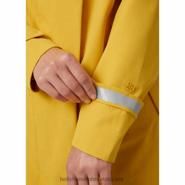 J0HV1530 ženska jane kišna jakna žene Helly-Hansen hh kaki