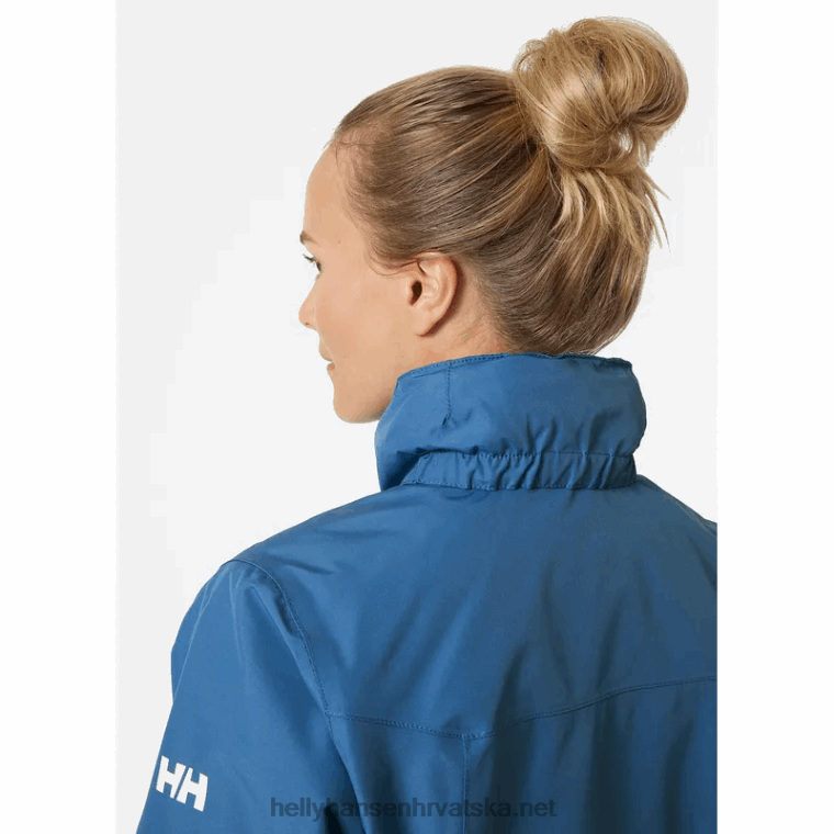 J0HV1541 ženska aden duga kišna jakna žene Helly-Hansen mornarica