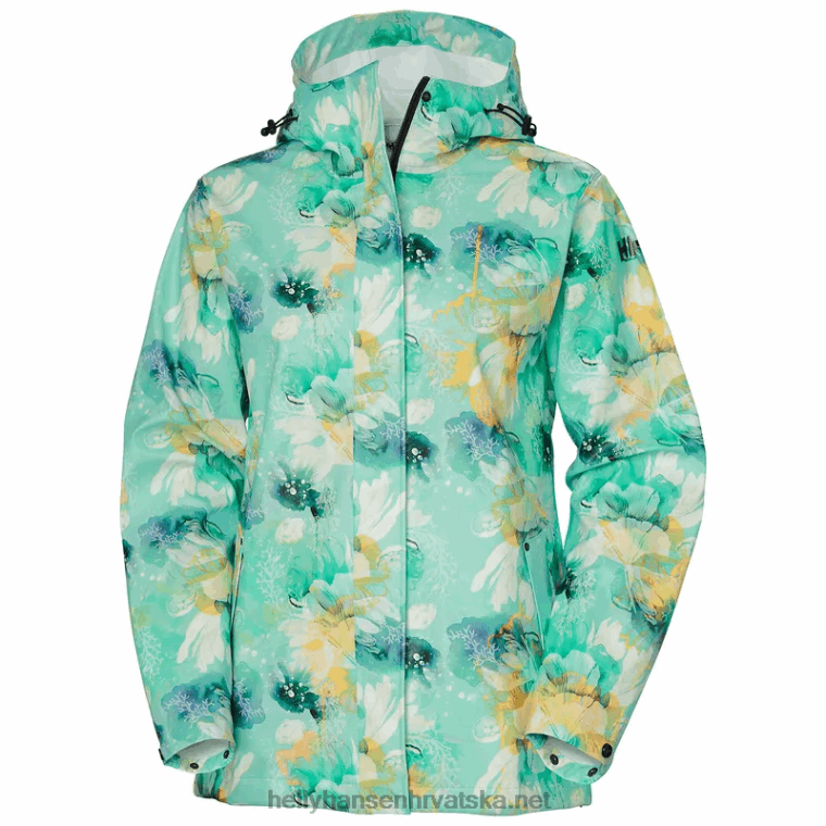 J0HV1546 ženska kišna jakna od mahovine žene Helly-Hansen vrijesak