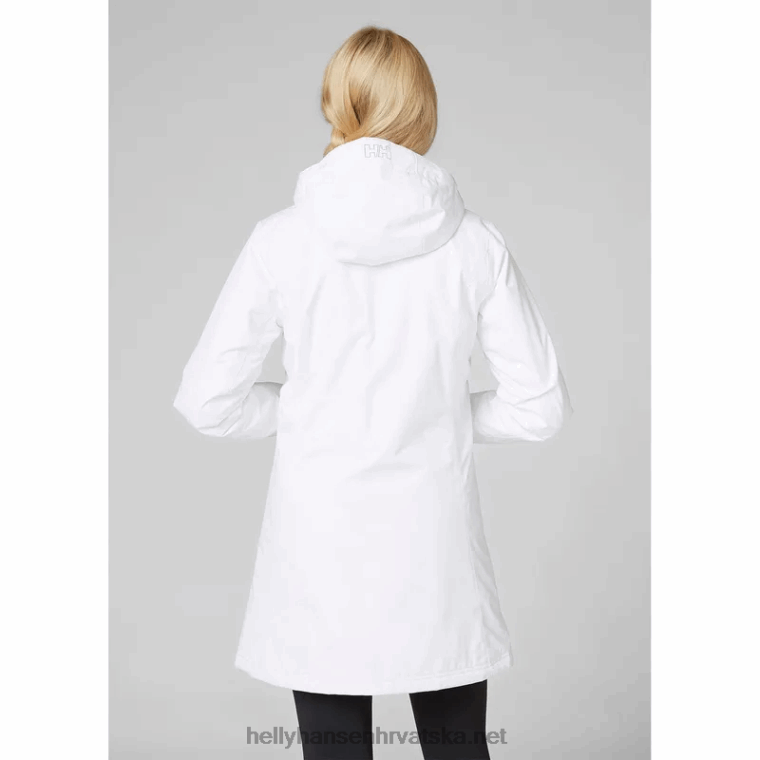 J0HV1553 ženska belfast duga zimska jakna žene Helly-Hansen ebanovina