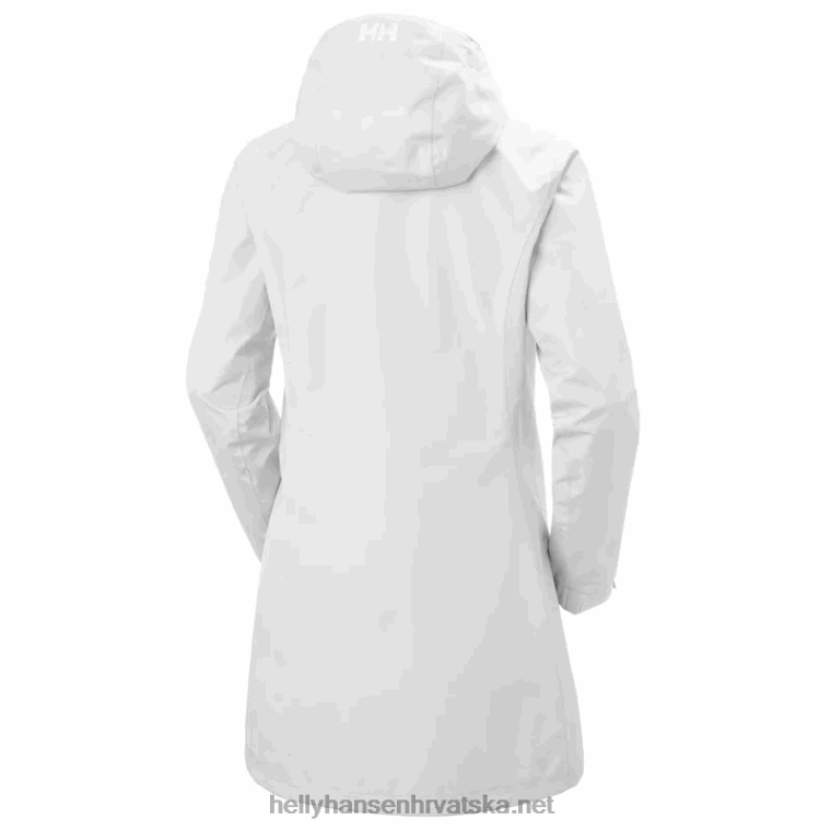 J0HV1562 ženska duga belfast jakna žene Helly-Hansen azurit