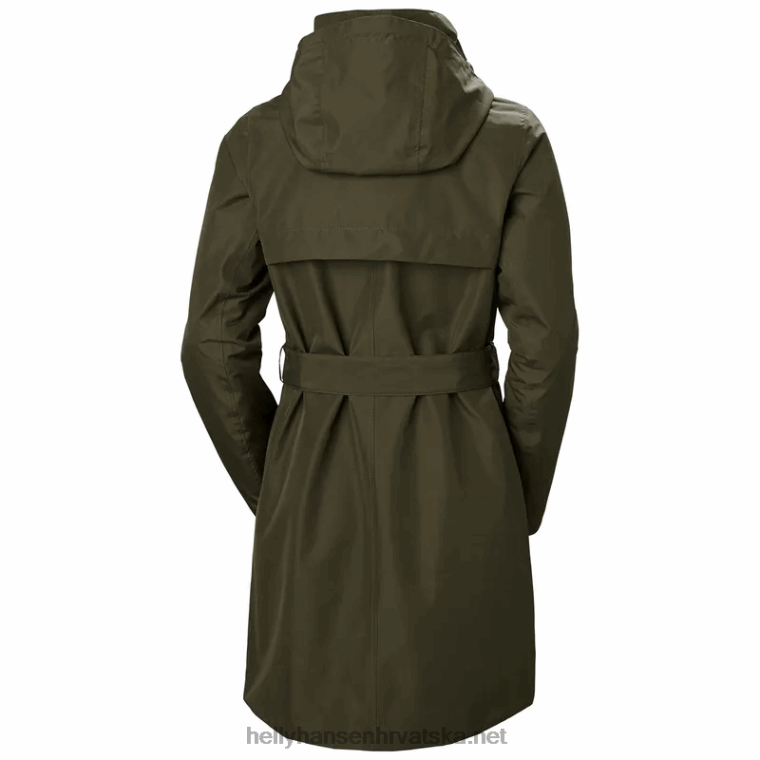 J0HV2582 ženski welsey ii vodootporni izolirani jarak žene Helly-Hansen crna/mornarska