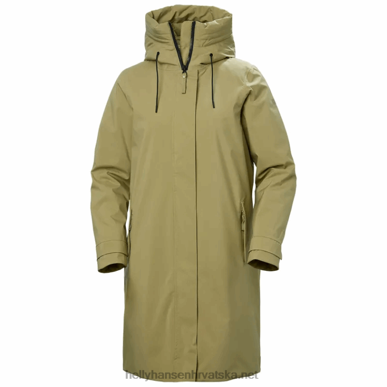 J0HV2585 ženski victoria izo kabanica žene Helly-Hansen crna/mornarska