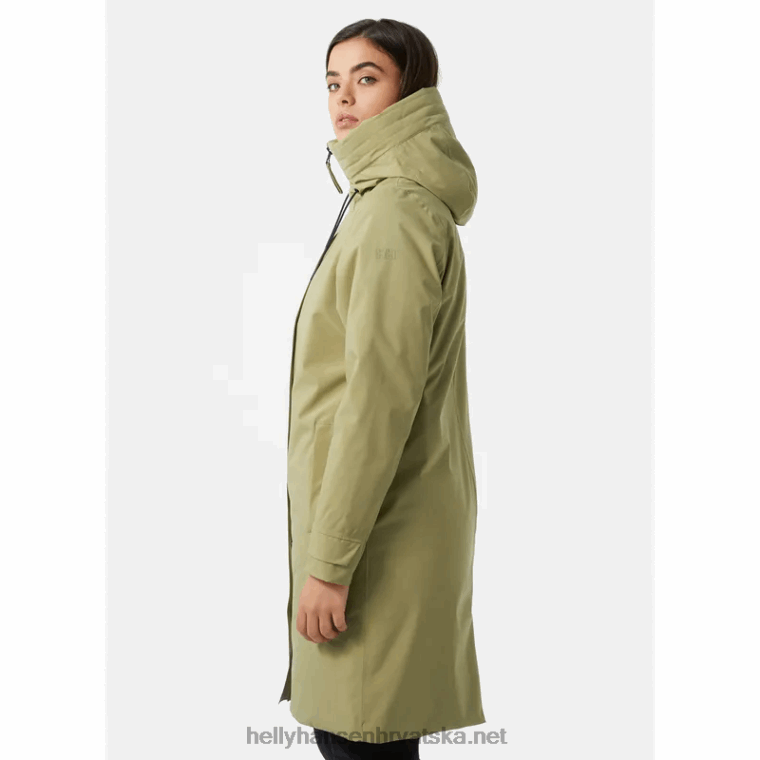 J0HV2585 ženski victoria izo kabanica žene Helly-Hansen crna/mornarska