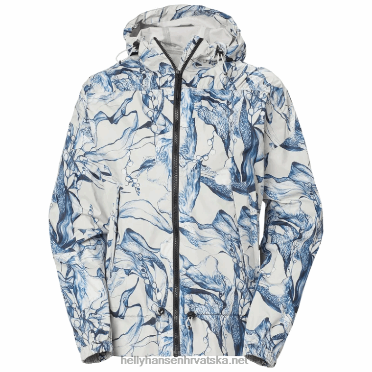 J0HV2588 ženska kišna jakna za bijeg žene Helly-Hansen crna/mornarska