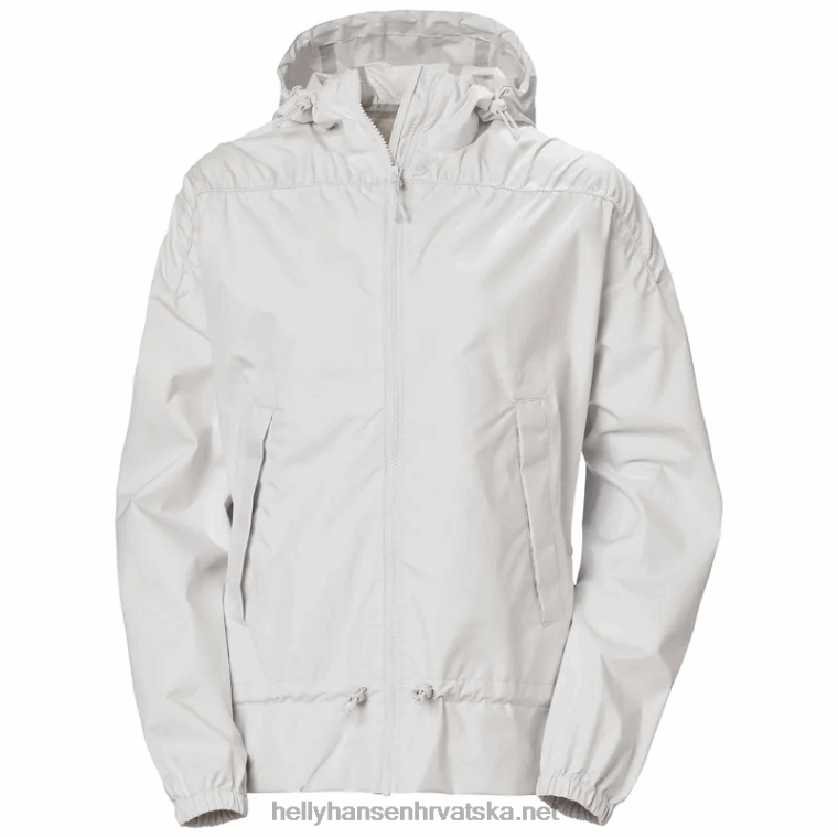 J0HV2589 ženska kišna jakna za bijeg žene Helly-Hansen siva magla es